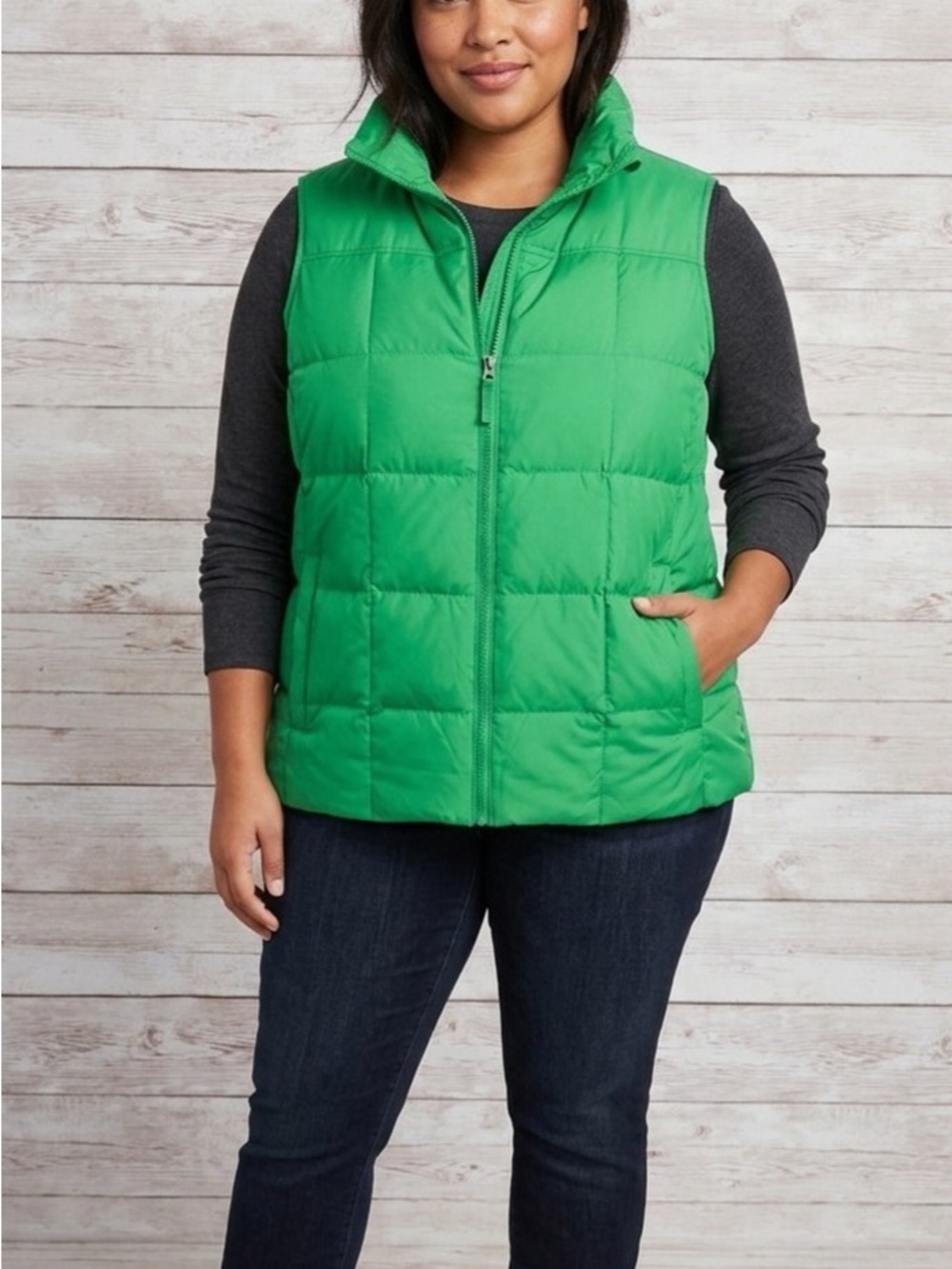 ✨Lands' End Puffer Vest✨
